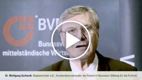 Video-Grußbotschaft zum 40. Jubiläum des BVMW.