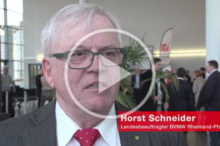Screenshot Videobeitrag: Horst Schneider auf dem BVMW-Unternehmertag in Mainz