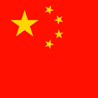 Flagge der Volksrepublik China