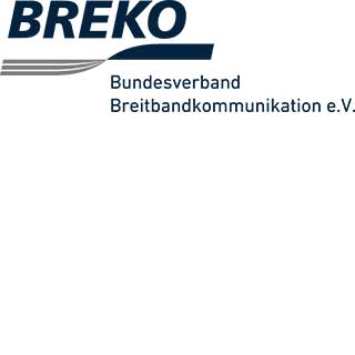 Logo des Bundesverbandes Breitbandkommunikation e.V. (BREKO)