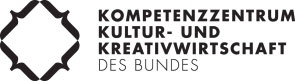 Logo des Kompetenzzentrums  Kultur- und Kreativwirtschaft des Bundes