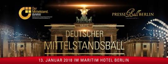 Attraktive Sonderkonditionen für den Deutschen Mittelstandsball