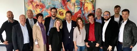 Gruppenfoto der BVMW-Kommission Startups und Unternehmensgründungen