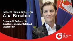 Serbiens Premierministerin Ana Brnabić im Exklusivinterview