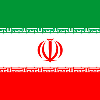 Flagge des Iran