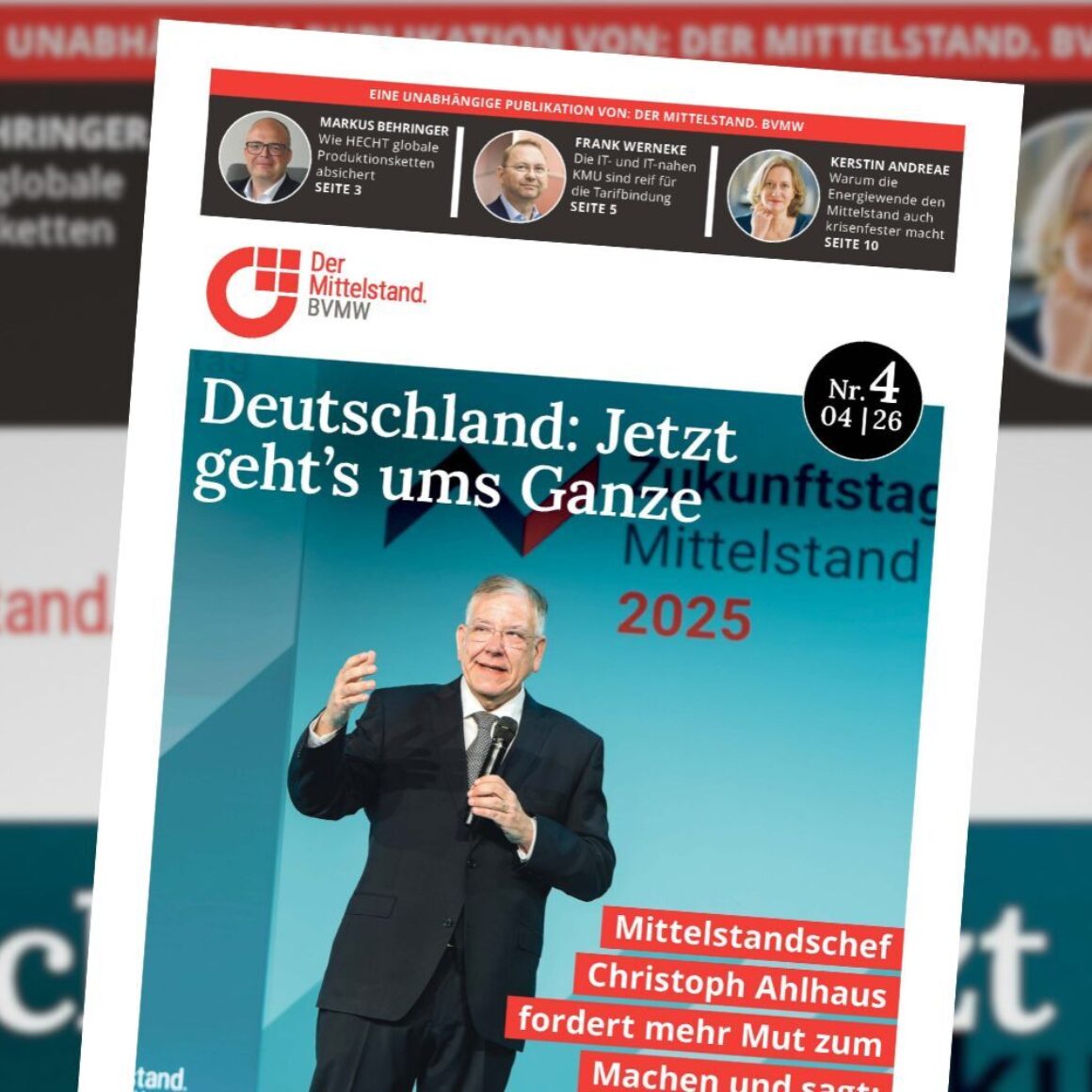 Titelbild der Handelsblattbeilage 04|26