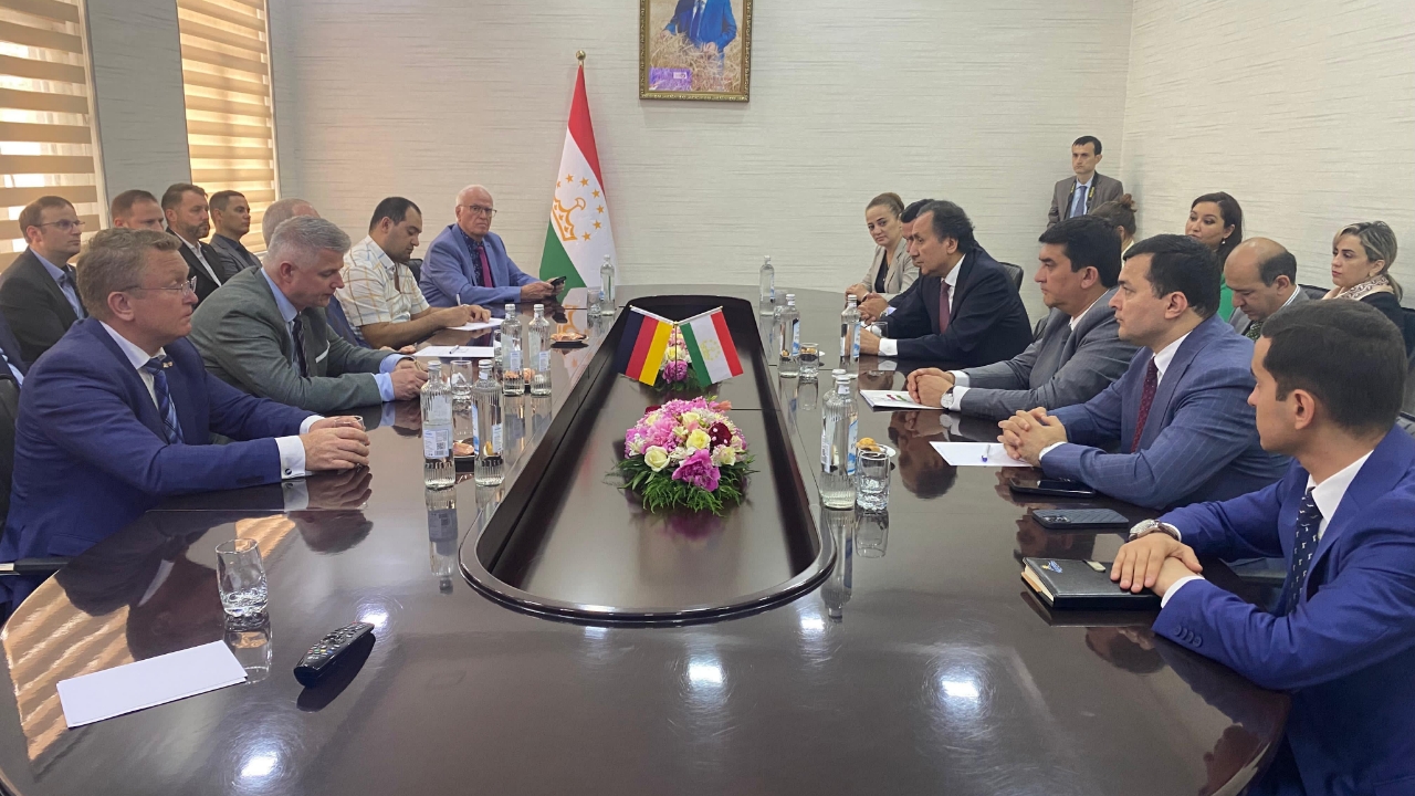 Starke Impulse für die deutsch-tadschikische Zusammenarbeit