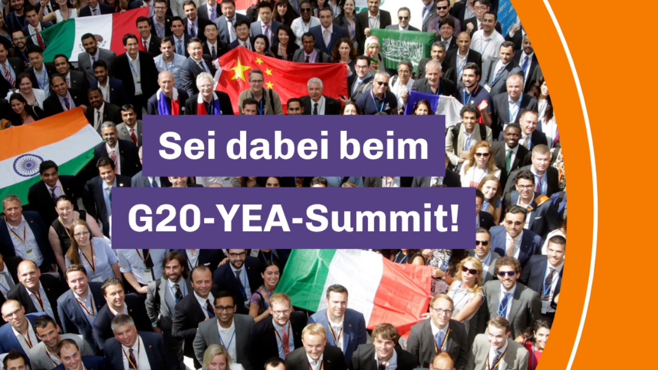 G20 YEA Summit 2025 – Der Junge Mittelstand ist dabei!
