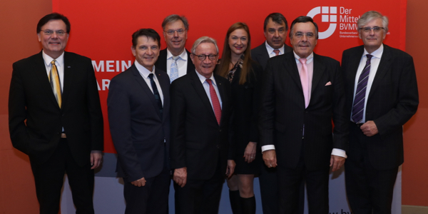 Erfolgreiche Unternehmerpersönlichkeiten im neuen BVMW-Vorstand