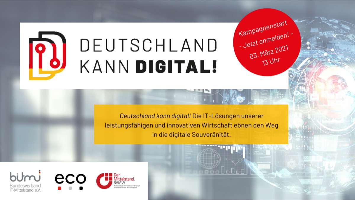 Jetzt teilnehmen an Deutschland kann digital!