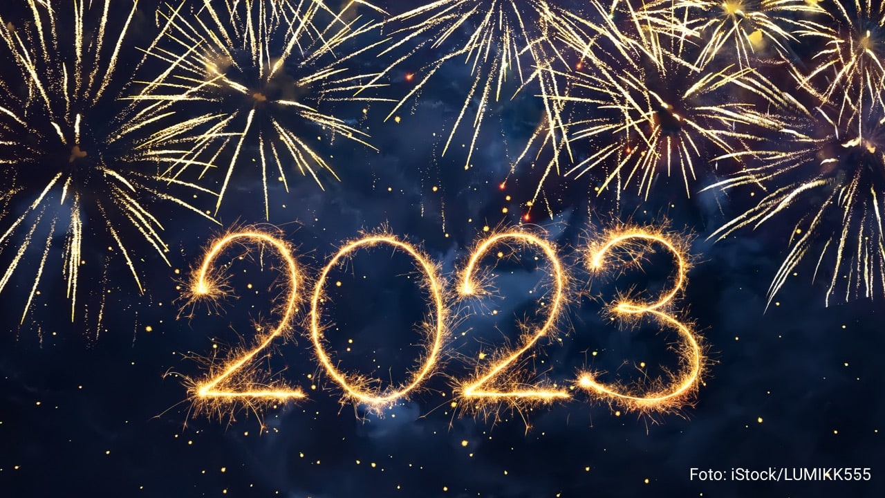 Viel Glück, Erfolg und vor allem Gesundheit für das neue Jahr.