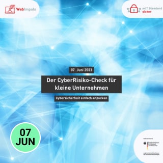 Webimpuls: CyberRisiko-Check für kleine Unternehmen