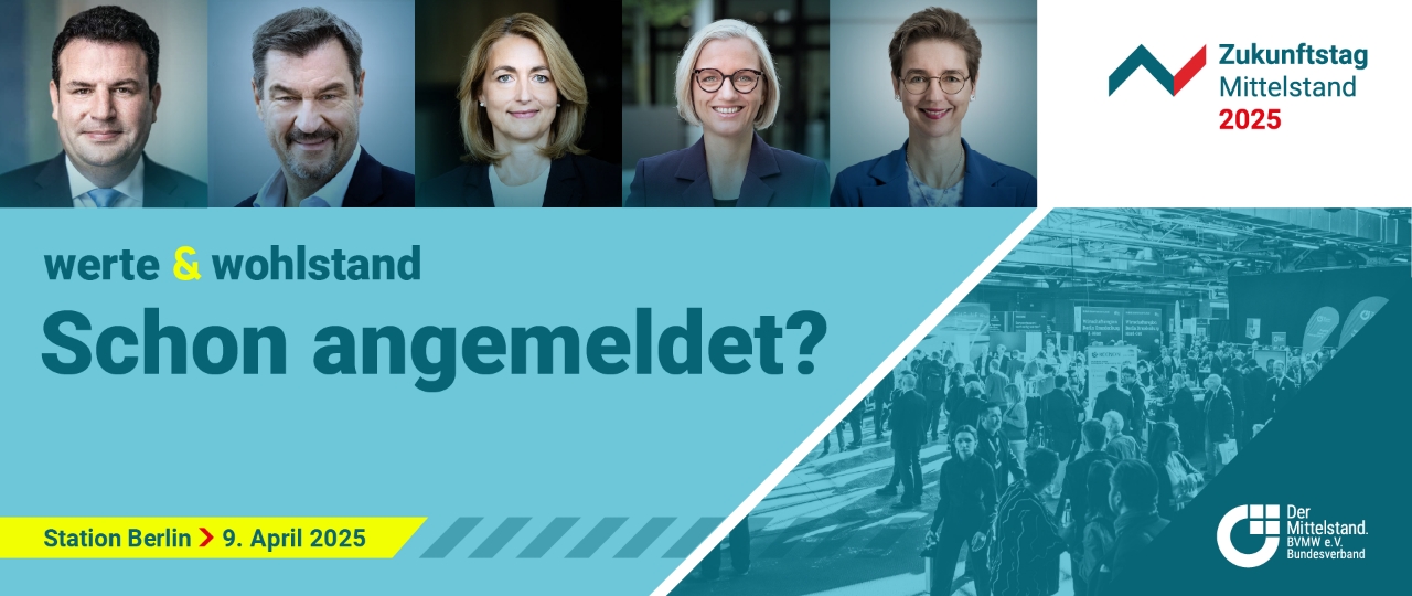 Zukunftstag Mittelstand 2025: Side Events & Speakers Corner