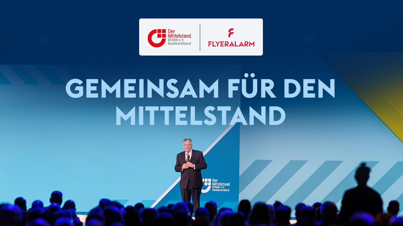 Kooperation mit FLYERALARM verlängert!