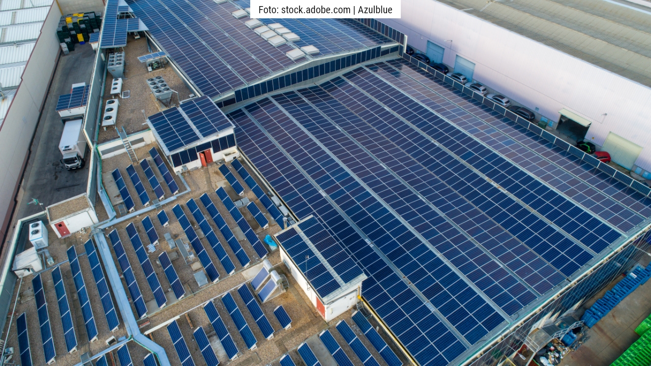 Photovoltaik auf Gewerbedächern – Chancen für den Mittelstand