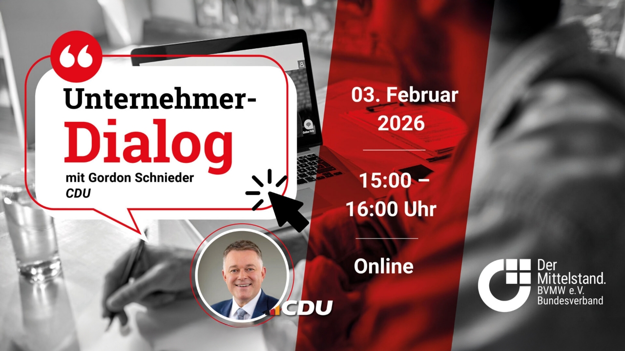 Unternehmerdialog: Das Superwahljahr 2026 beginnt!