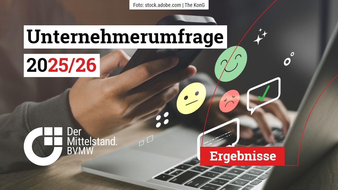 Unternehmerumfrage 2025: Verhaltene Stimmung im Mittelstand