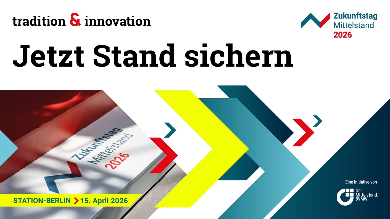 Zukunftstag Mittelstand 2026: Ihr Unternehmen im Fokus