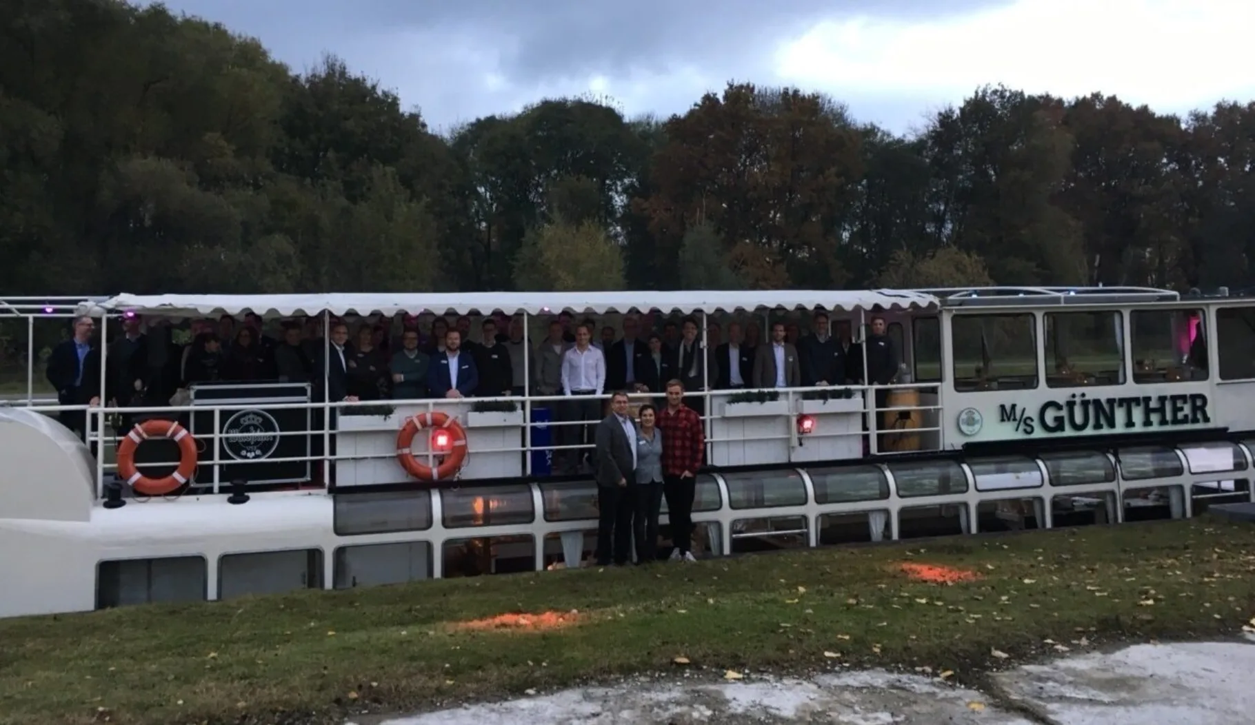 Kick off - der junge Mittelstand Münsterland auf der MS-Günther