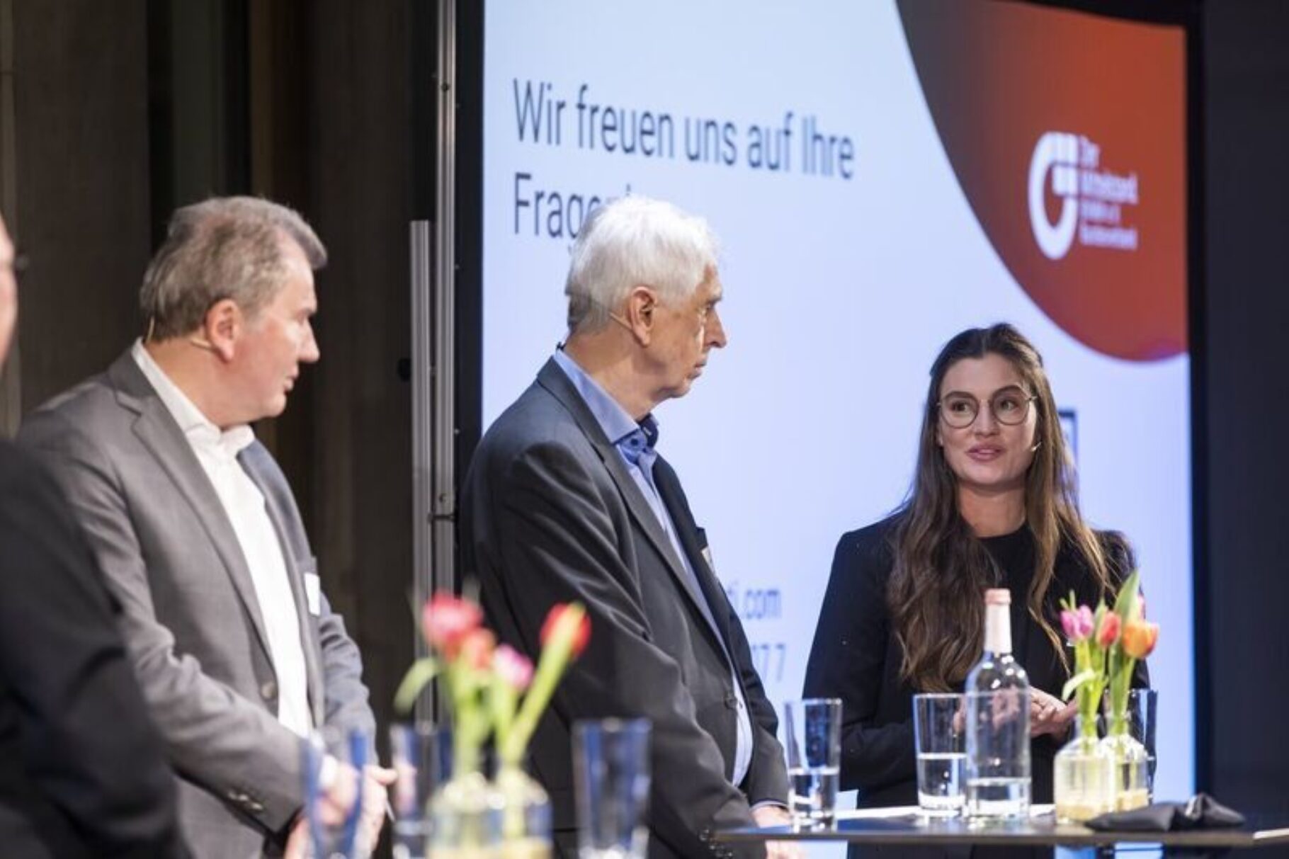 Reinhard Hohenstein, Ekkehard Gerlach und Nadine Hillebrand