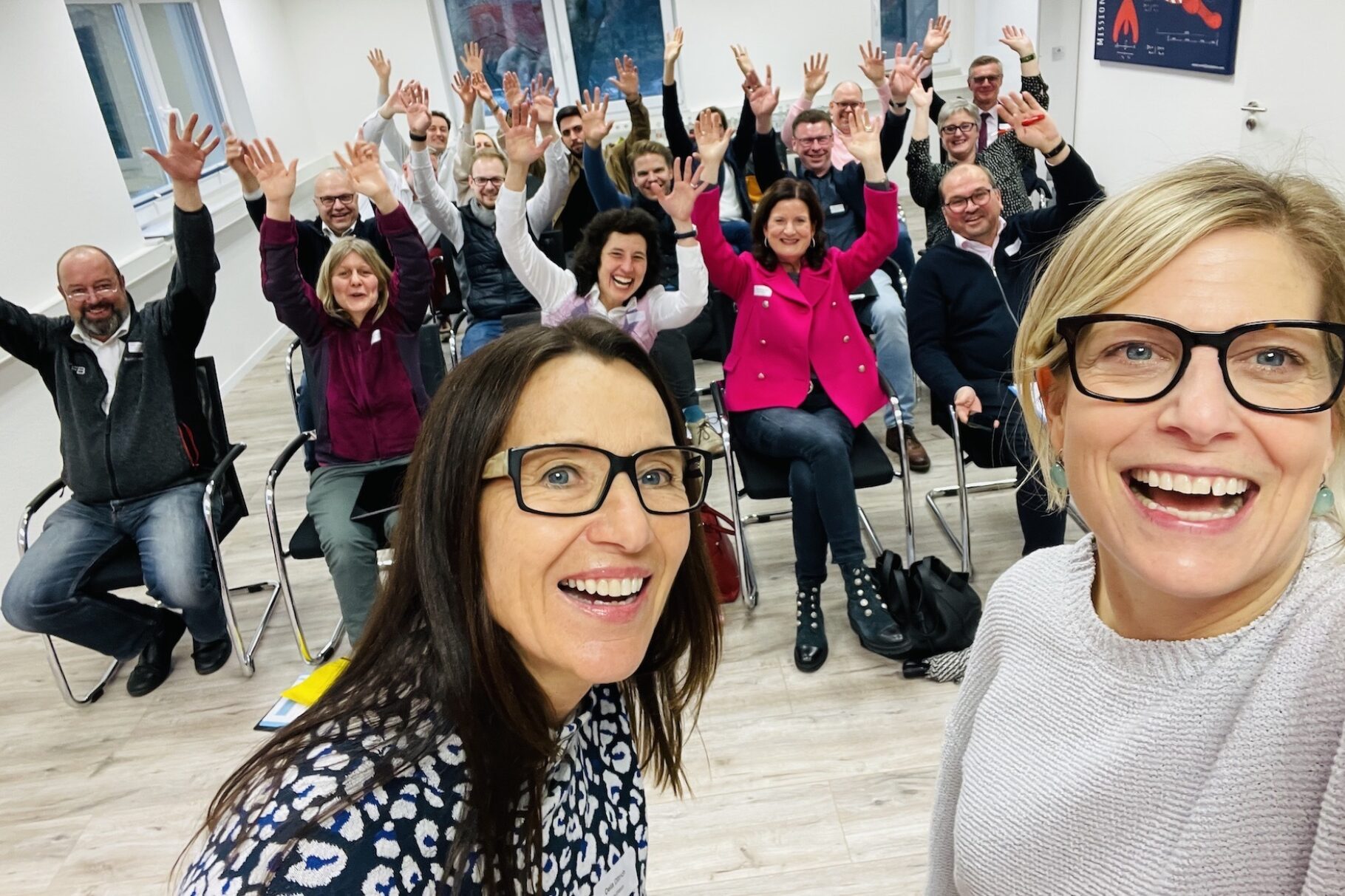 Fotos des BVMW Training mit Delia Dittrich