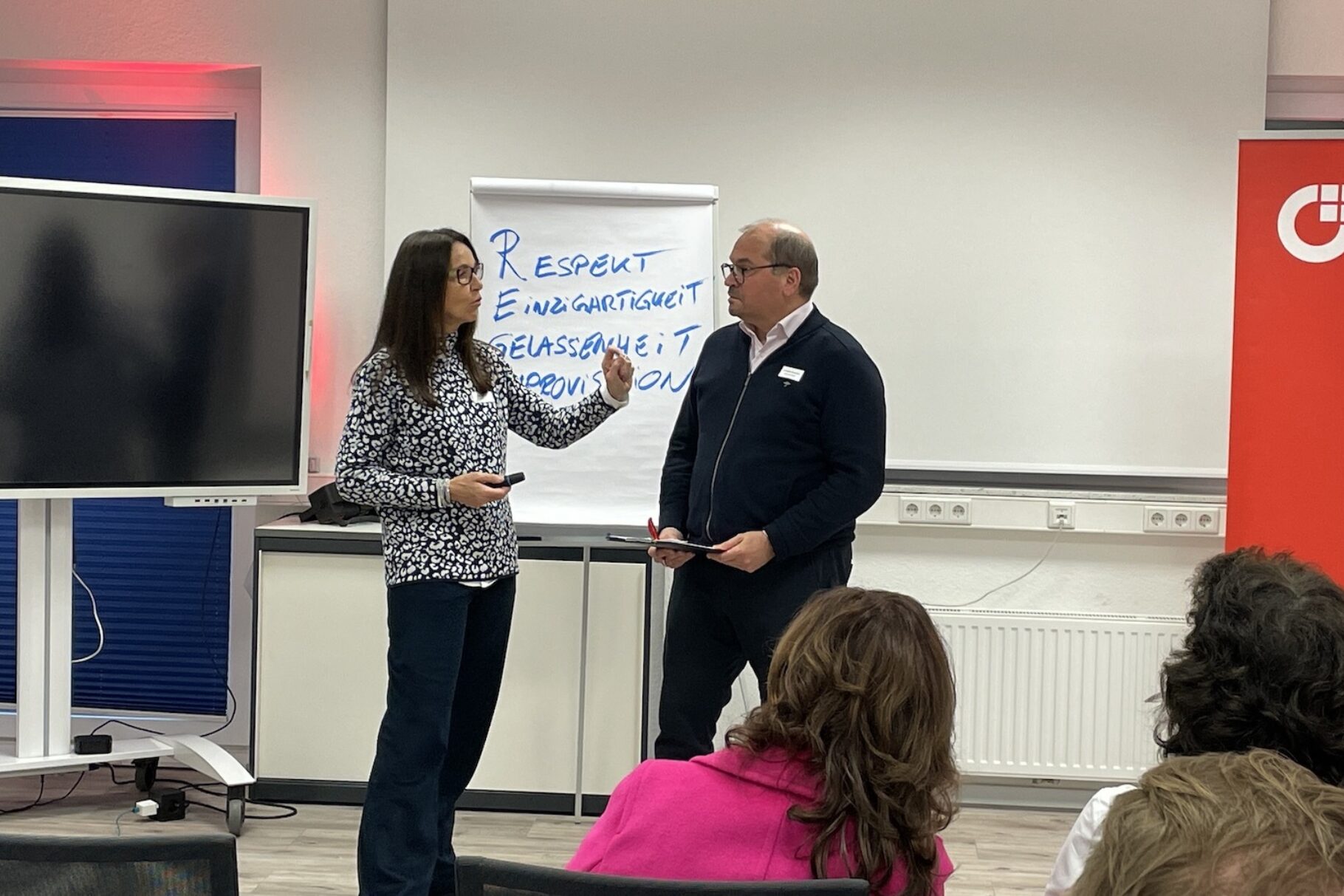 Fotos des BVMW Training mit Delia Dittrich