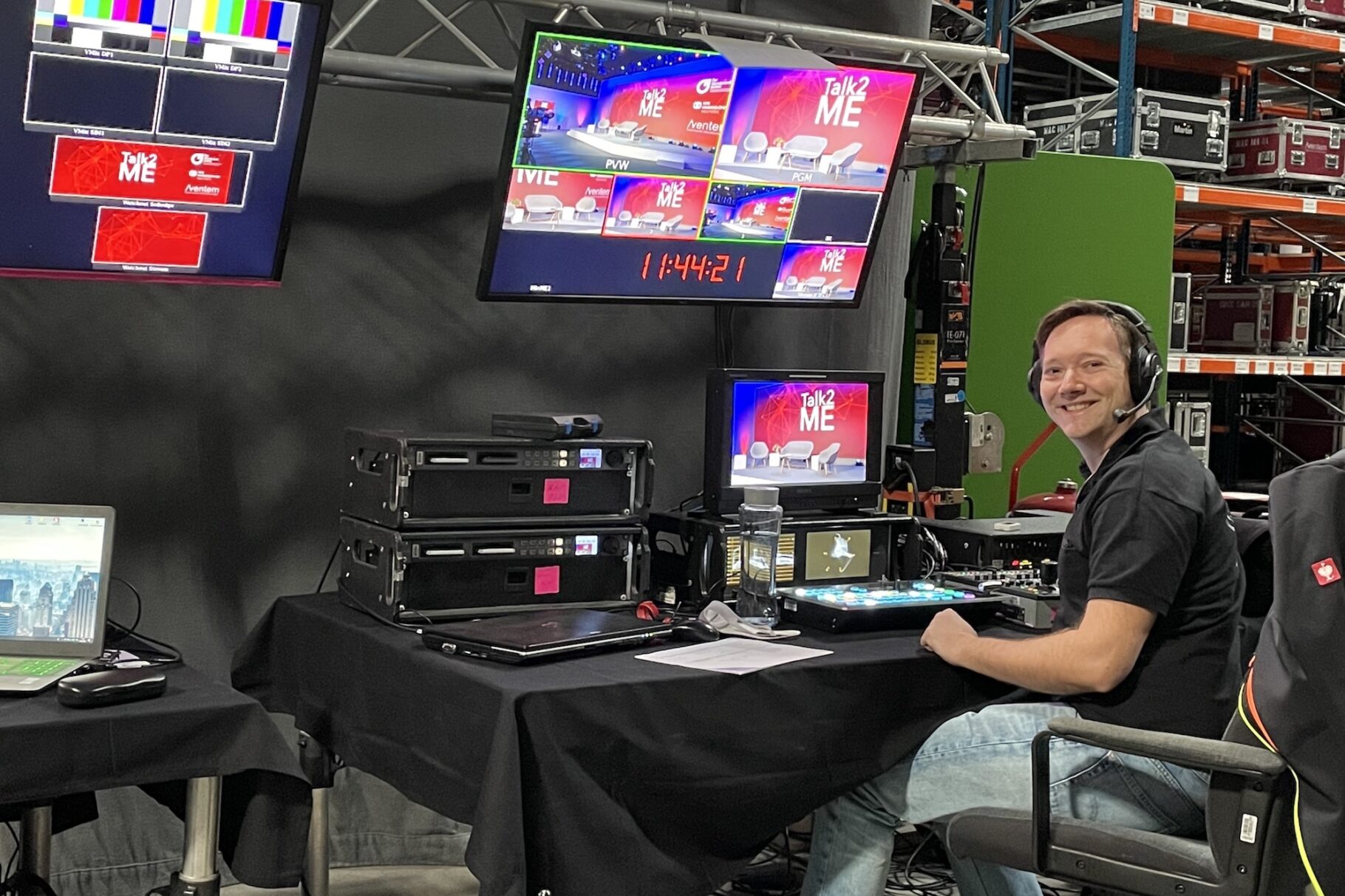 TALK2ME Backstage bei der Regie