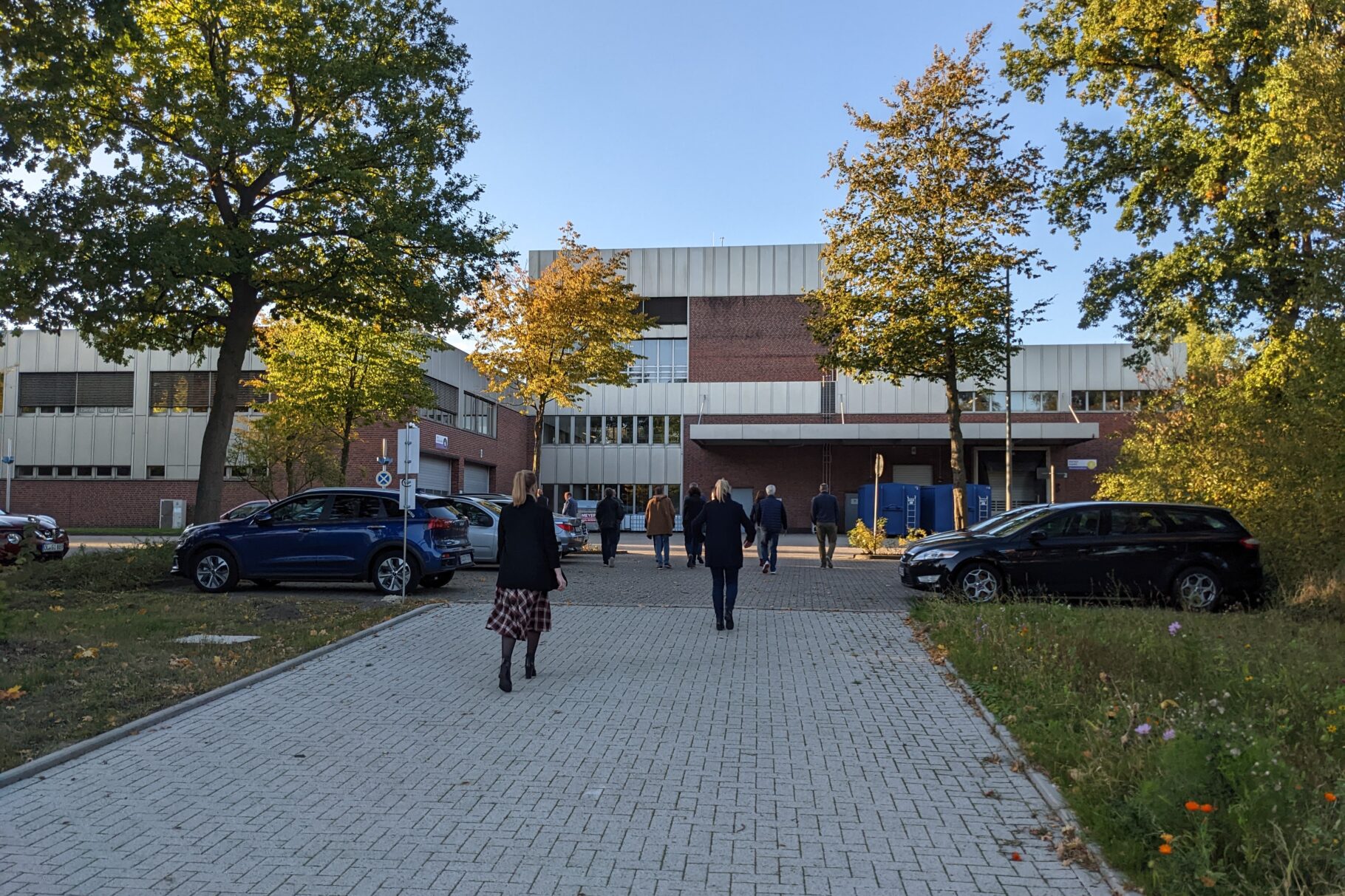 Auf dem Weg zum Versandzentrum