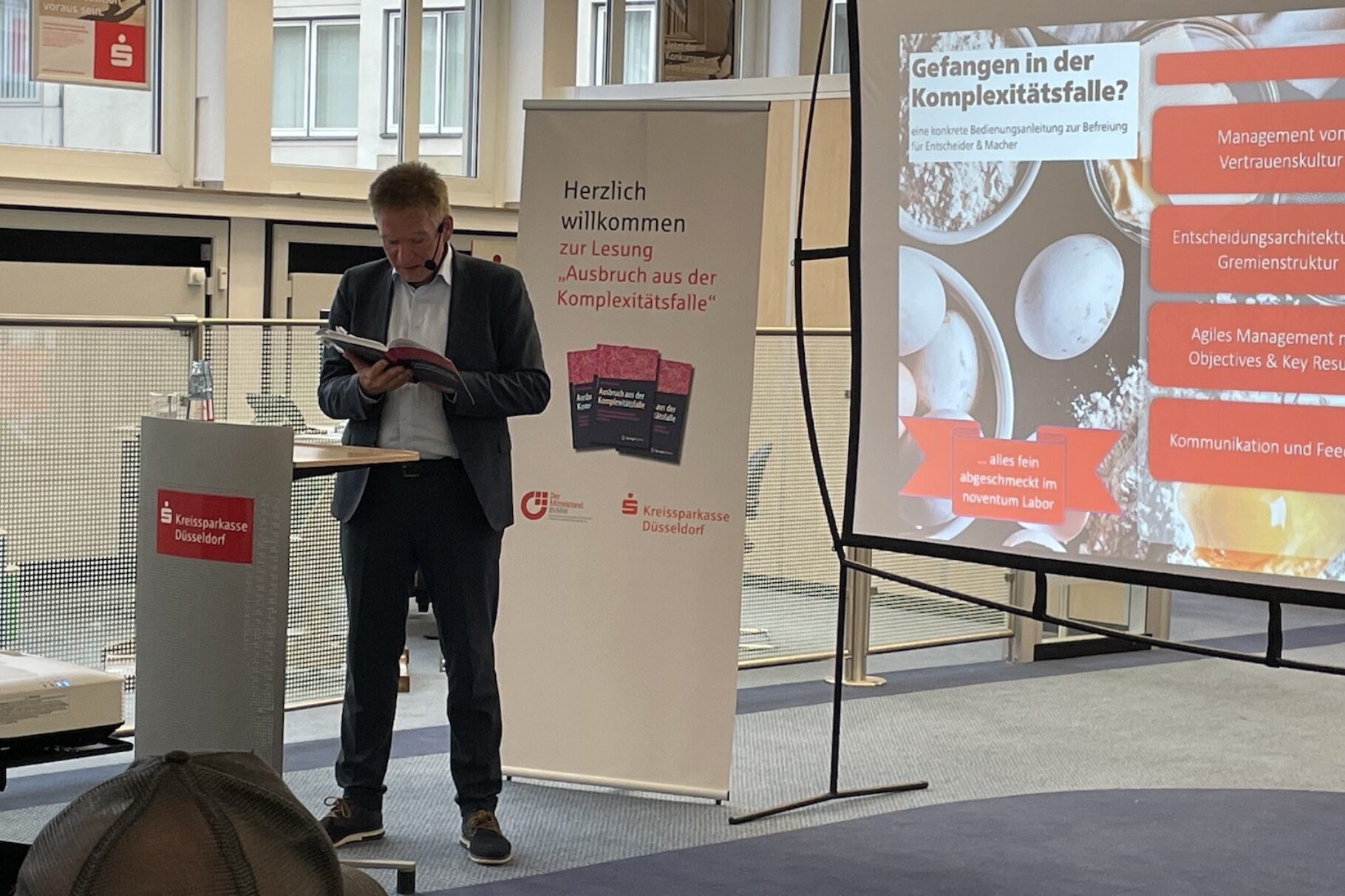 Fotos der Autorenlesung