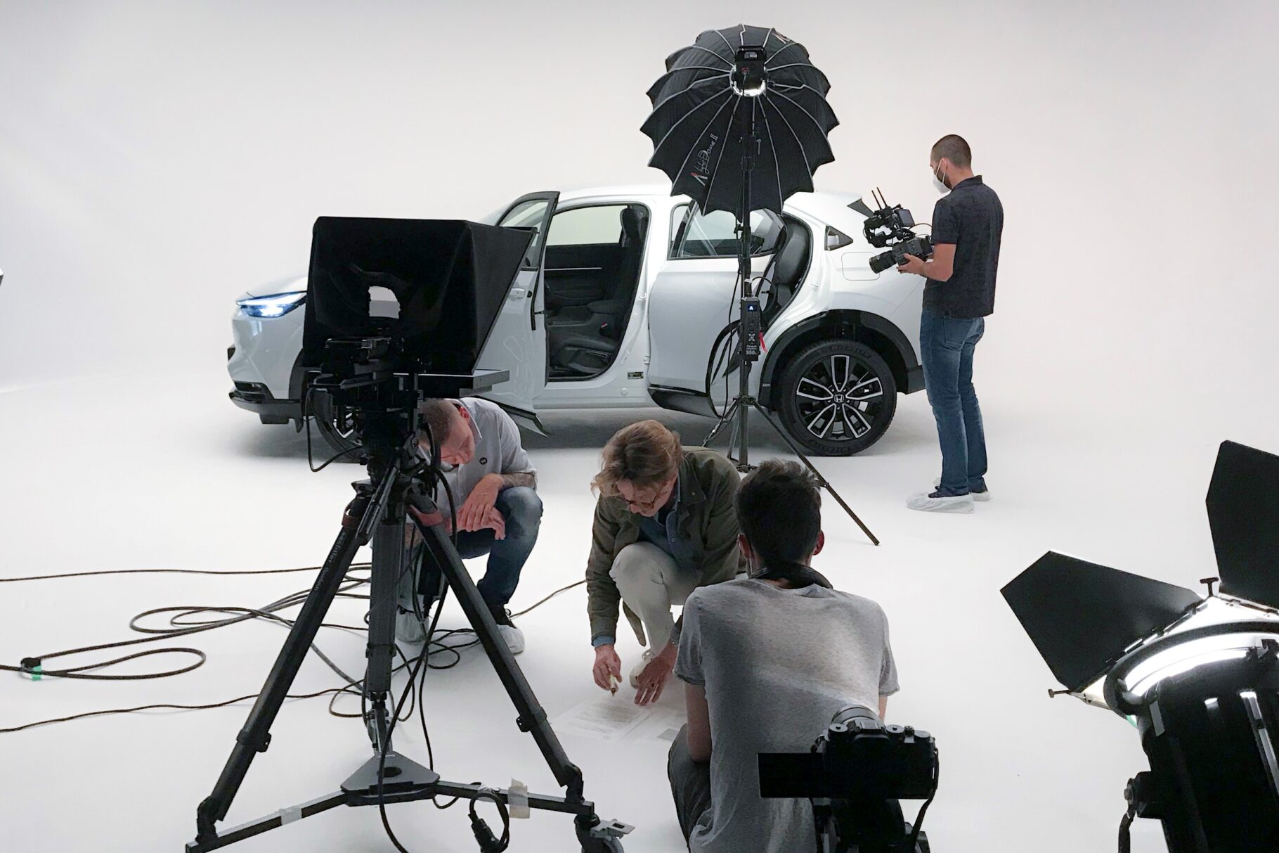 Bild Mapp media Dreharbeiten für Werbespot