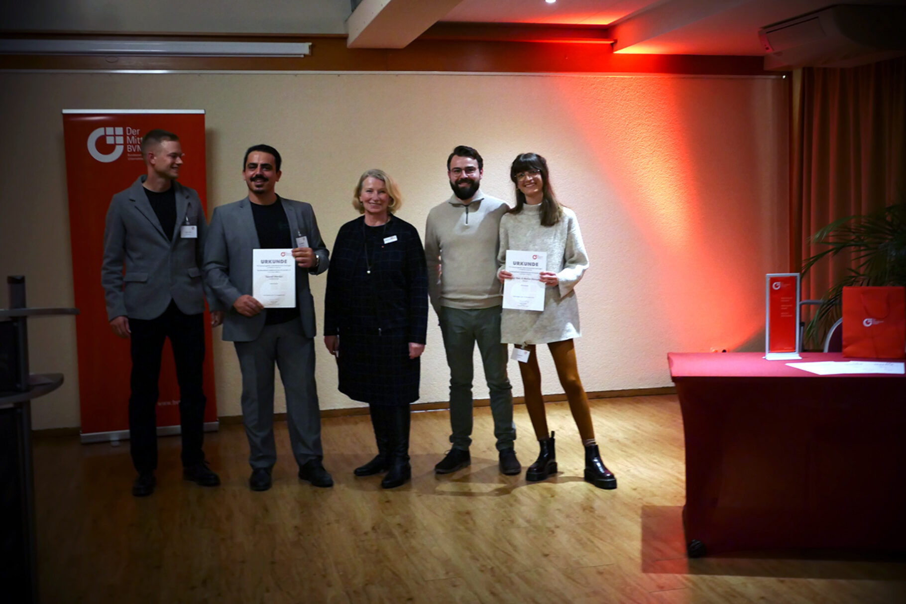Mittelstandspreisverleihung des BVMW