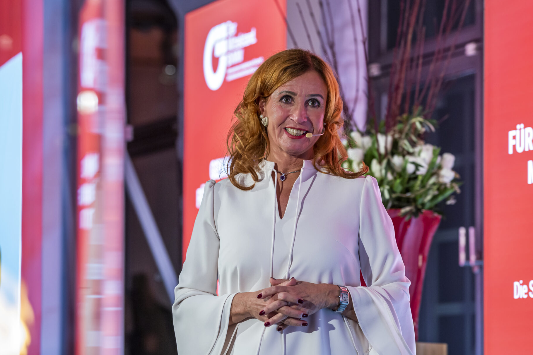 Margit Schmitz auf dem Jahresempfang 2020.