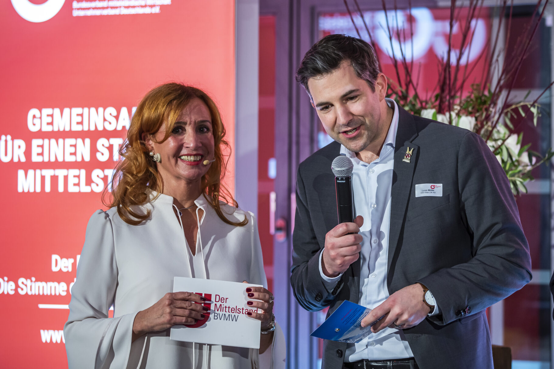 Margit Schmitz auf dem Jahresempfang 2020.