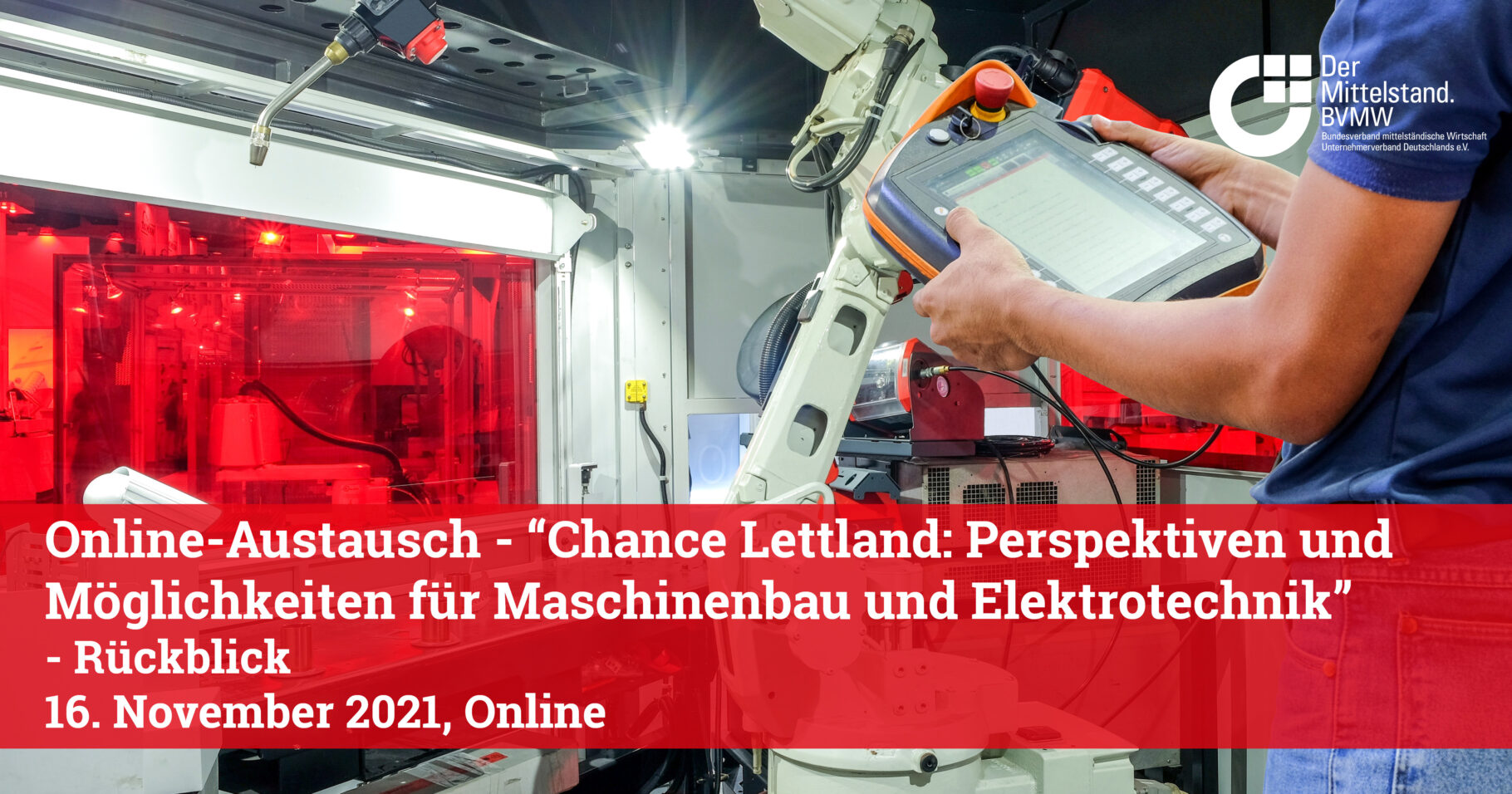 Online-Austausch - “Chance Lettland: Perspektiven und Möglichkeiten für Maschinenbau und Elektrotechnik”