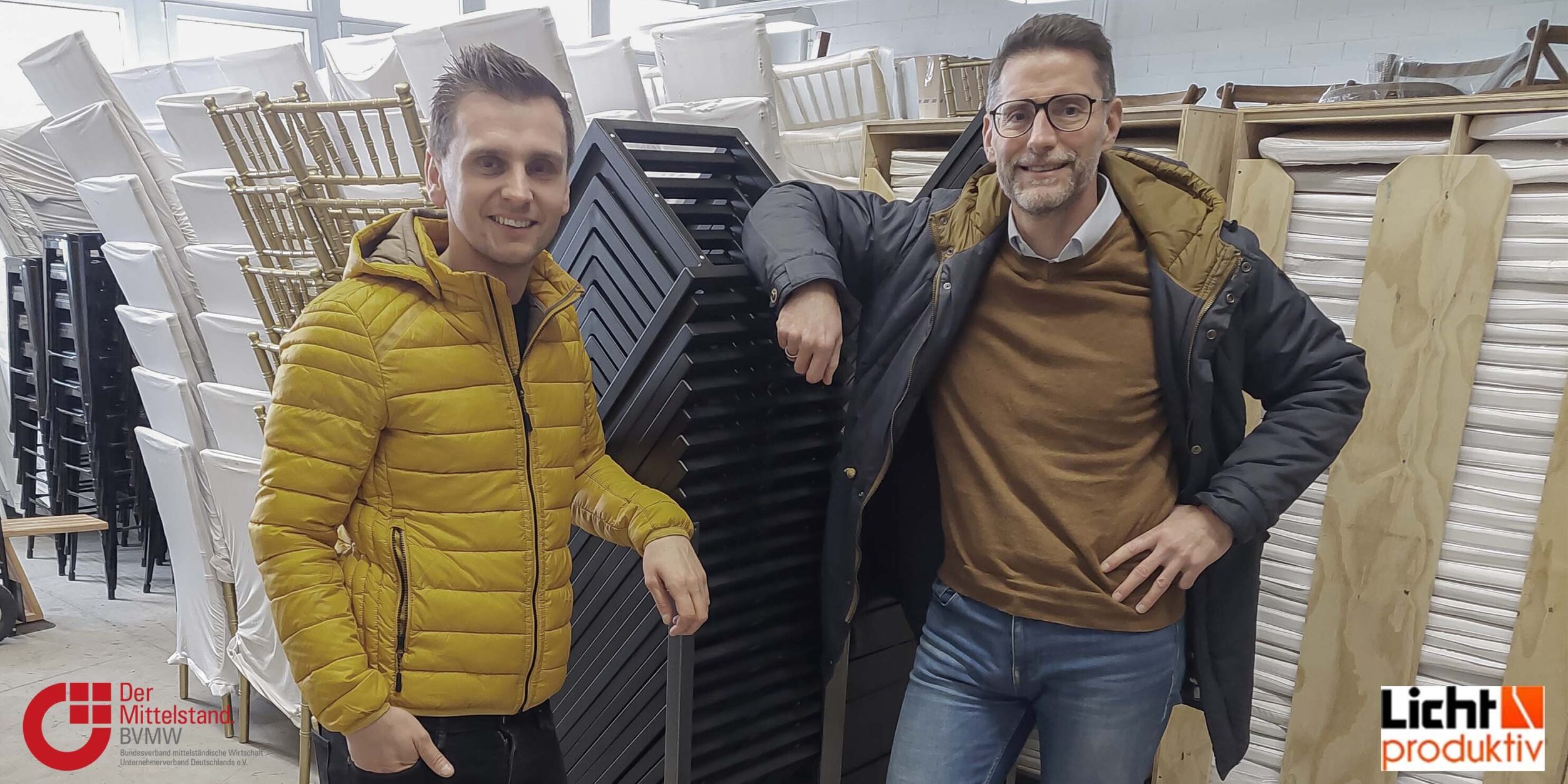 René Haarseim und Thomas Hirt-Peterseim