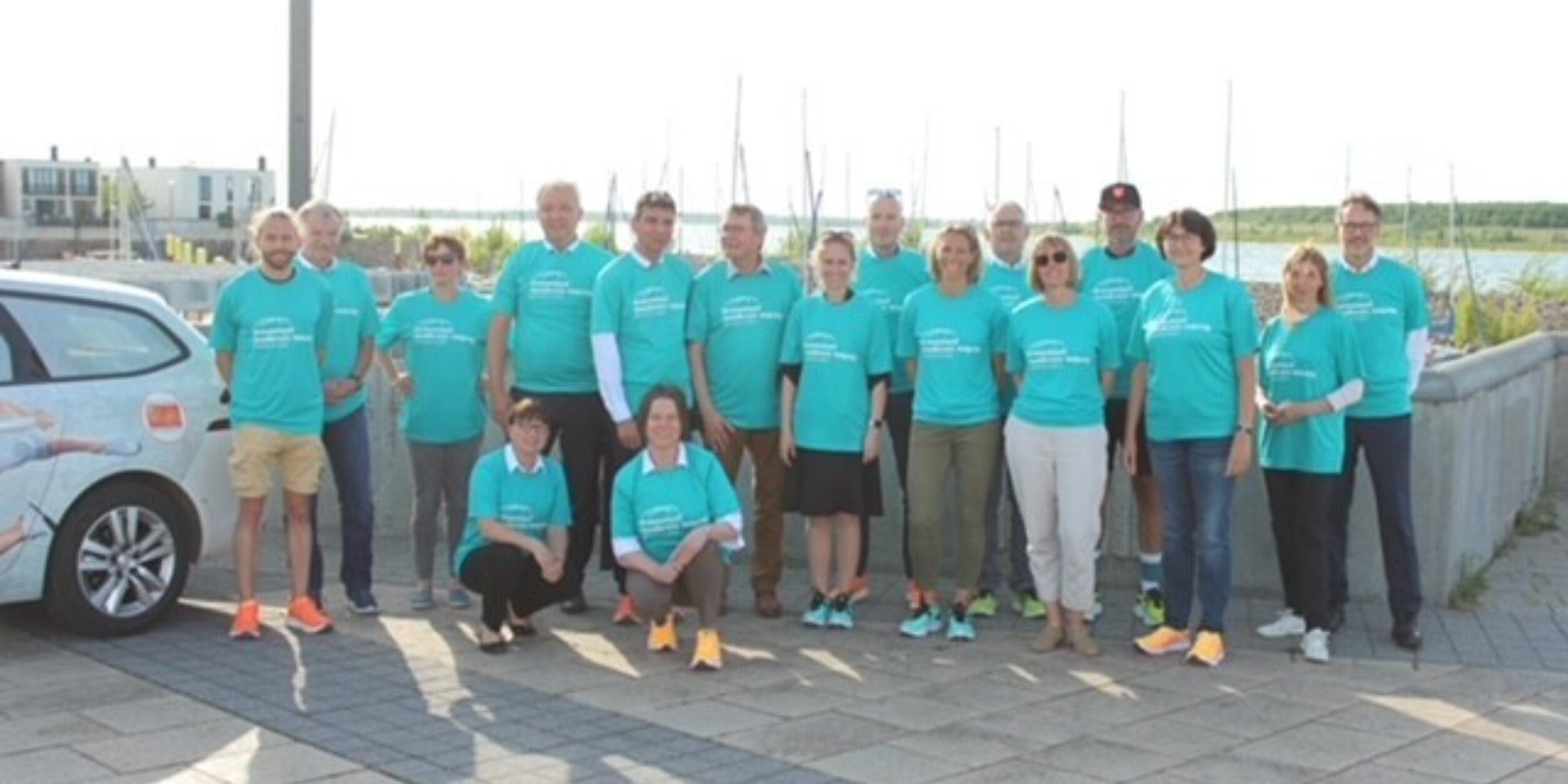 Unterstützer am Kap Zwenkau