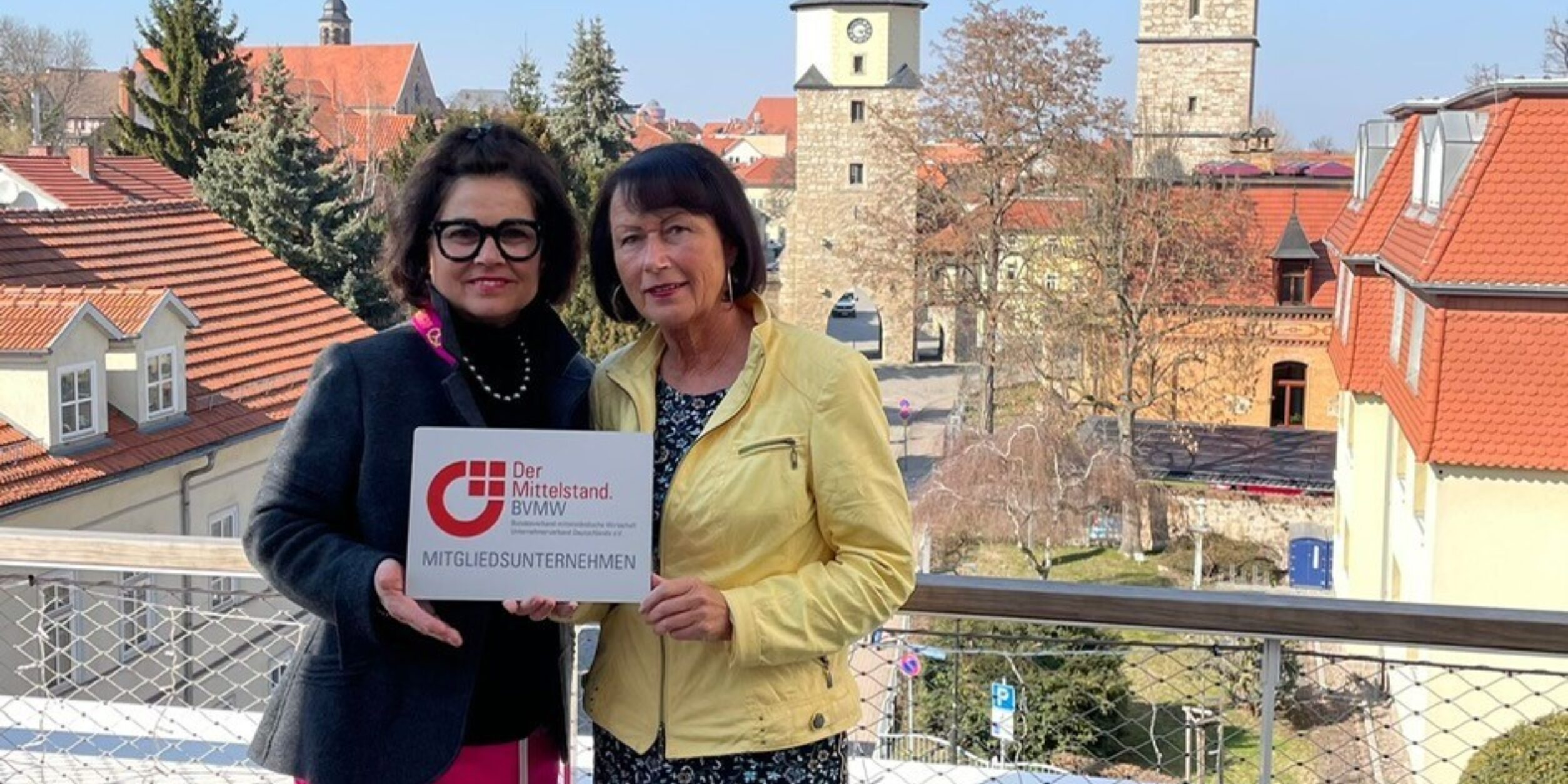 v.l.Carola Busse , Kerstin Götze-Eismann