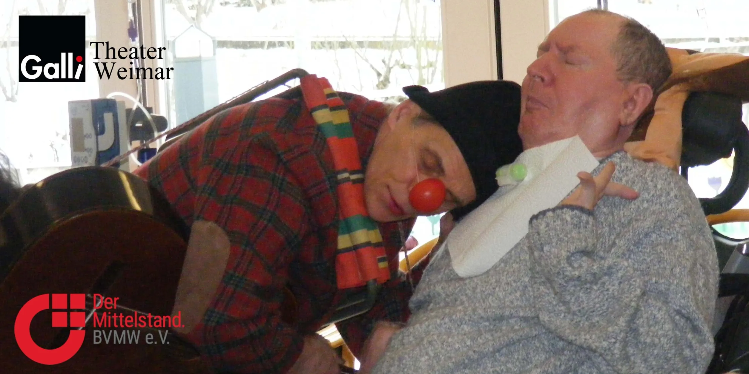 Krispin Wich als der Klinik-Clown