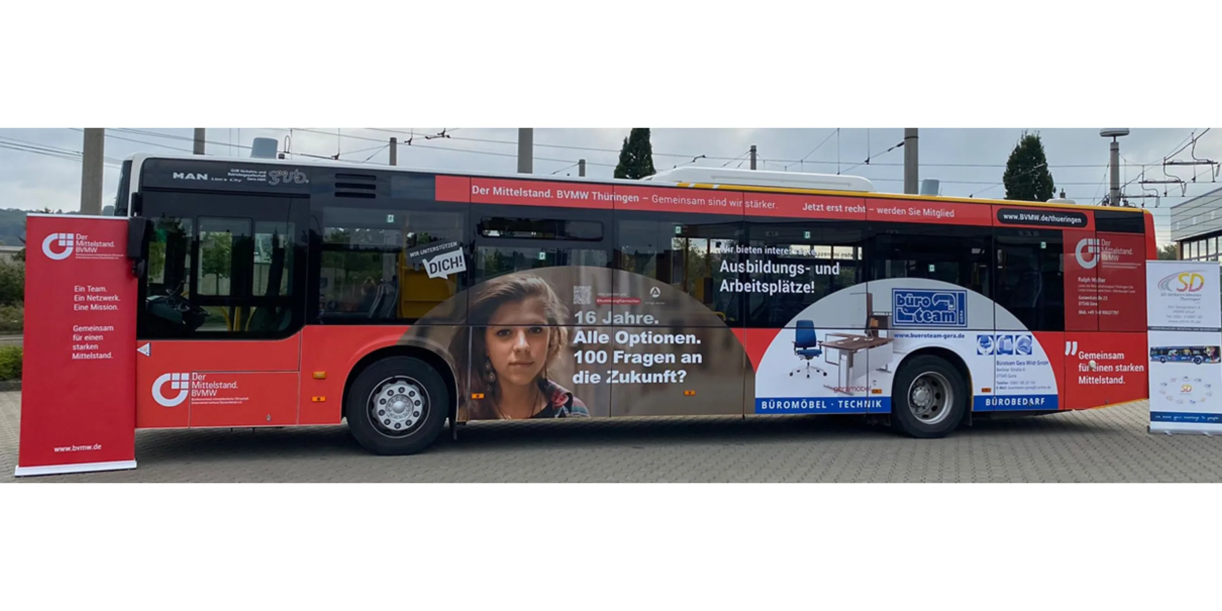 Azubis und Fachkräfte mit dem Bus abholen!