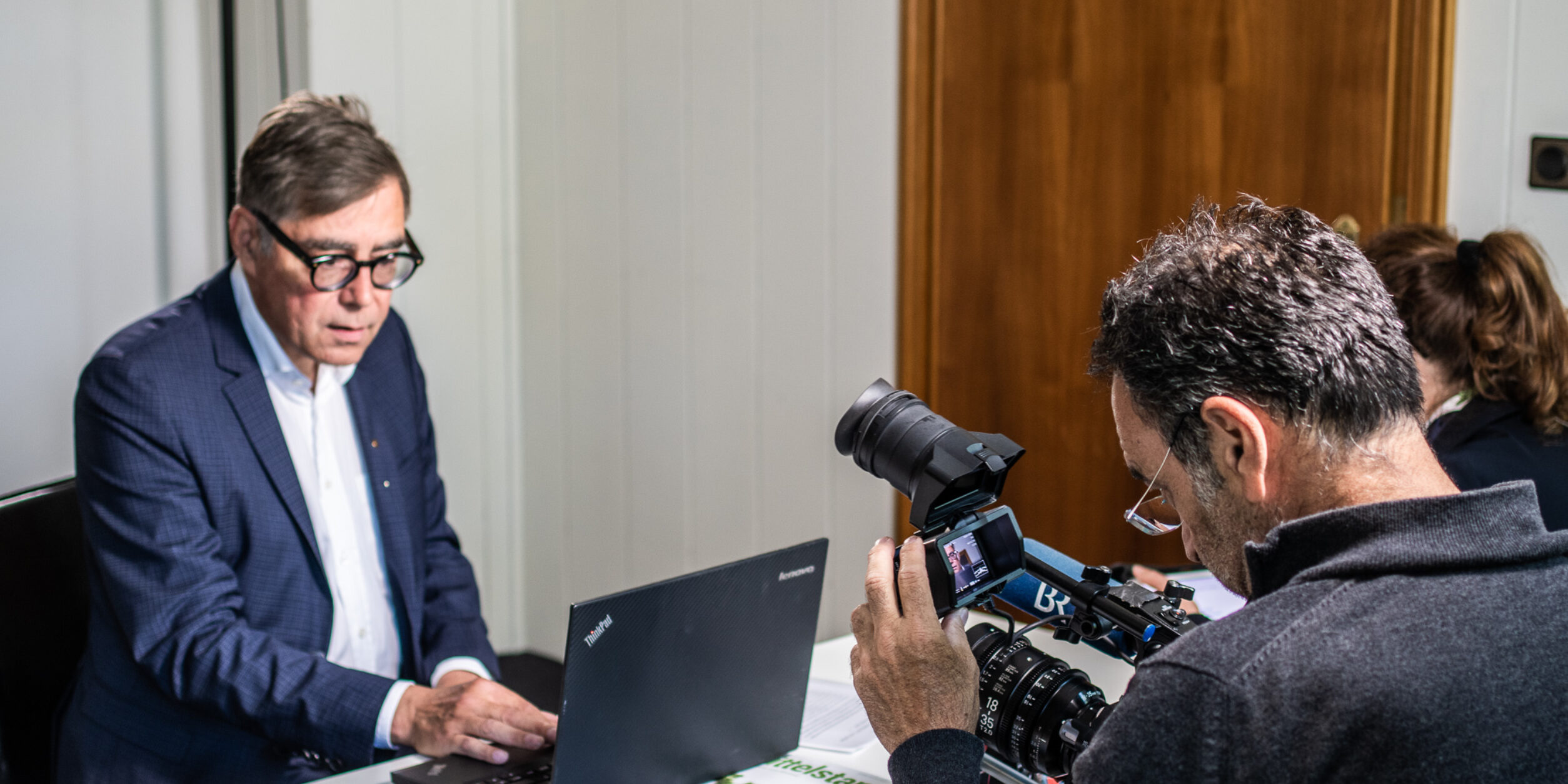 Achim von Michel im Interview mit dem BR