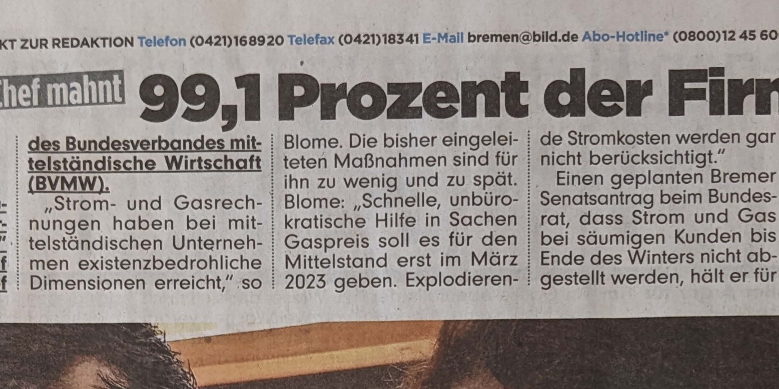 Bild Bremen Interview