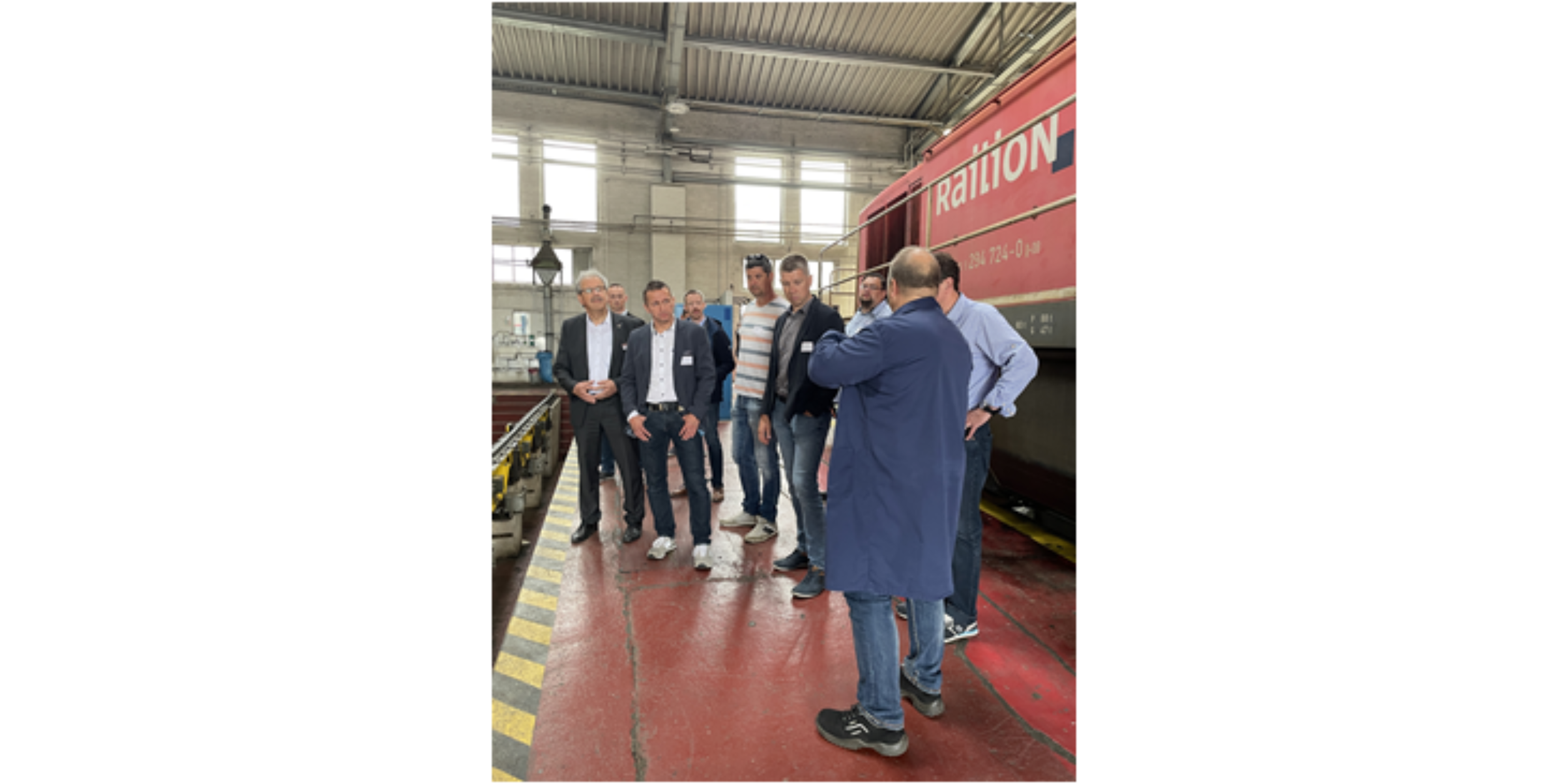 Uwe Domke, Werkleiter DB-Werk Cottbus (Foto: Tudyka)
