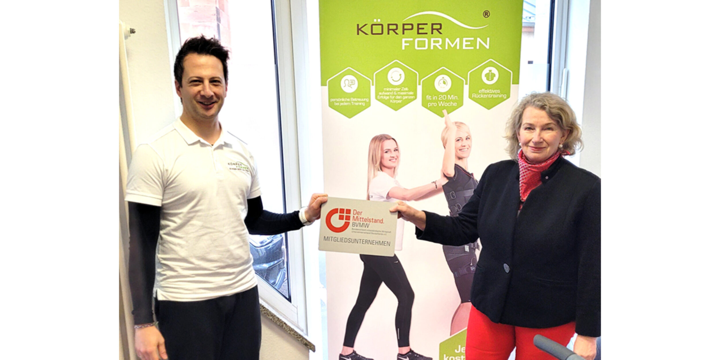 Herzlich willkommen im BVMW: Peter Kraft, Körperformen, Friedberg