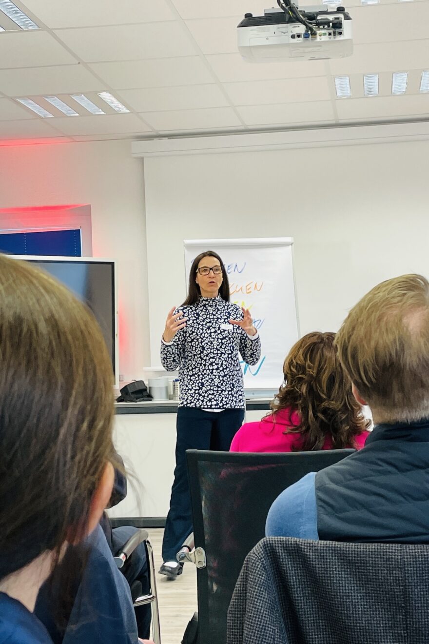 Fotos des BVMW Training mit Delia Dittrich