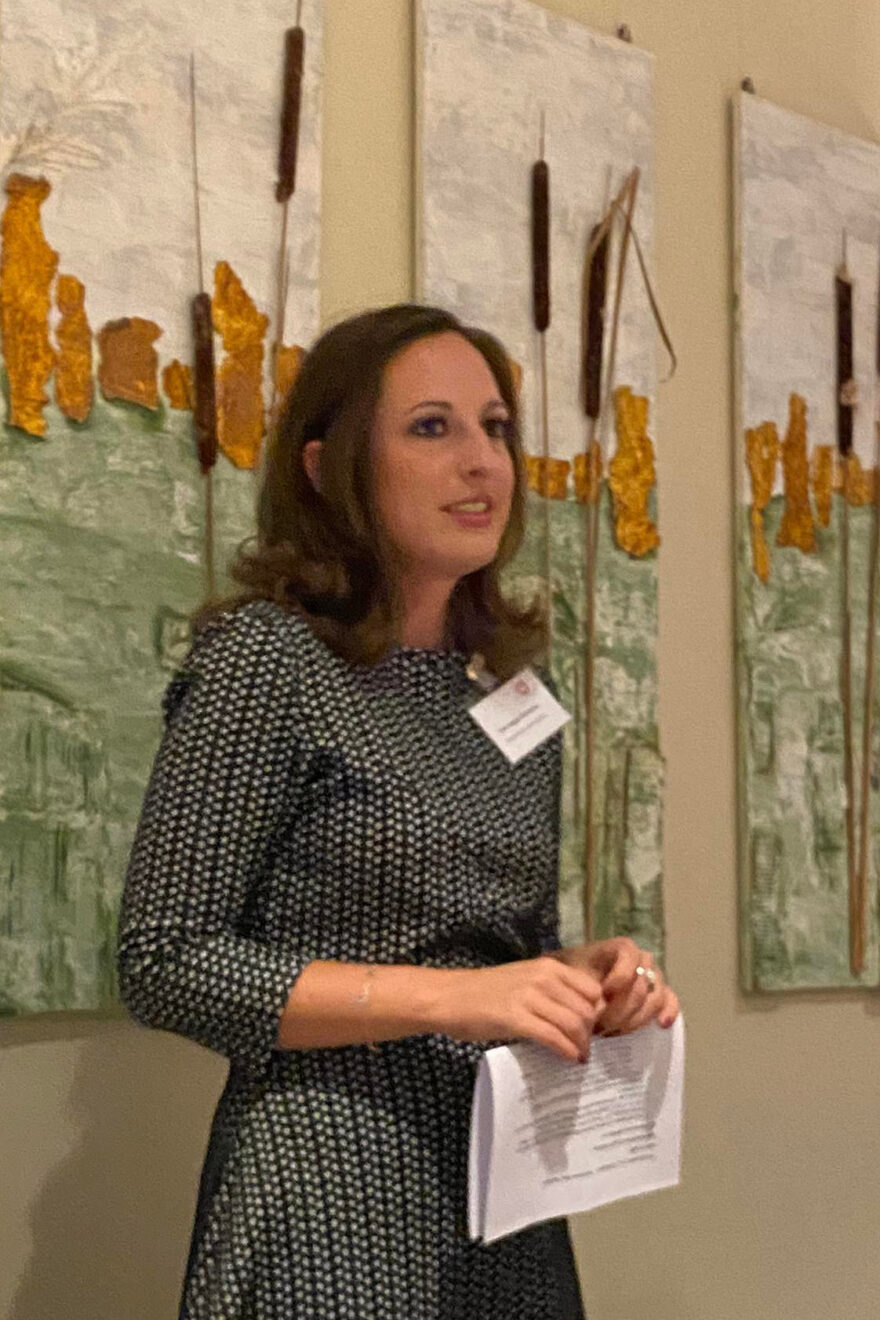 Lena Herget-Umsonst zum Thema „Frau macht Politik – die Herausforderungen im politischen Amt"