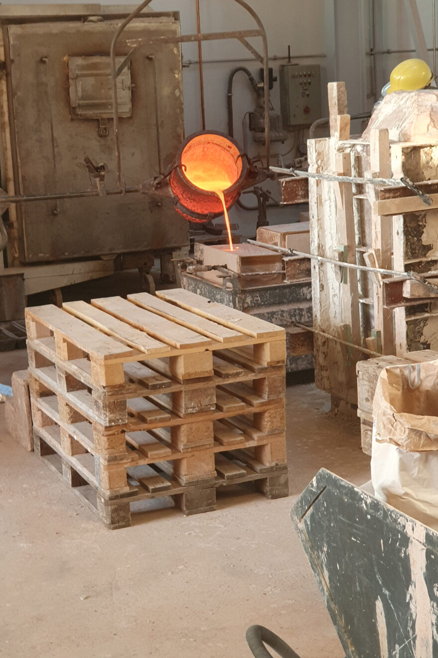 Neujahrsgießen Kunstgießerei Altglienicke