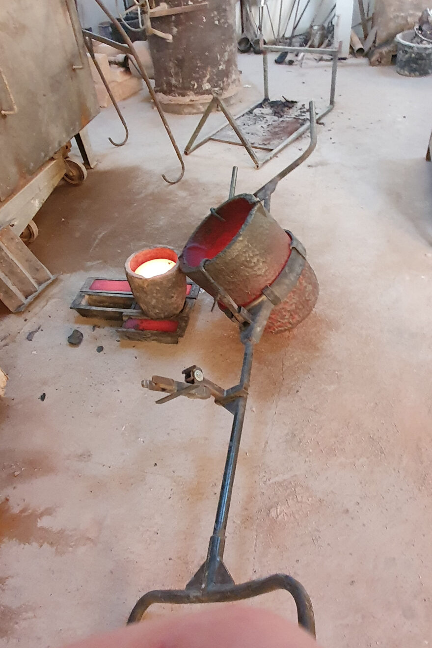 Neujahrsgießen Kunstgießerei Altglienicke