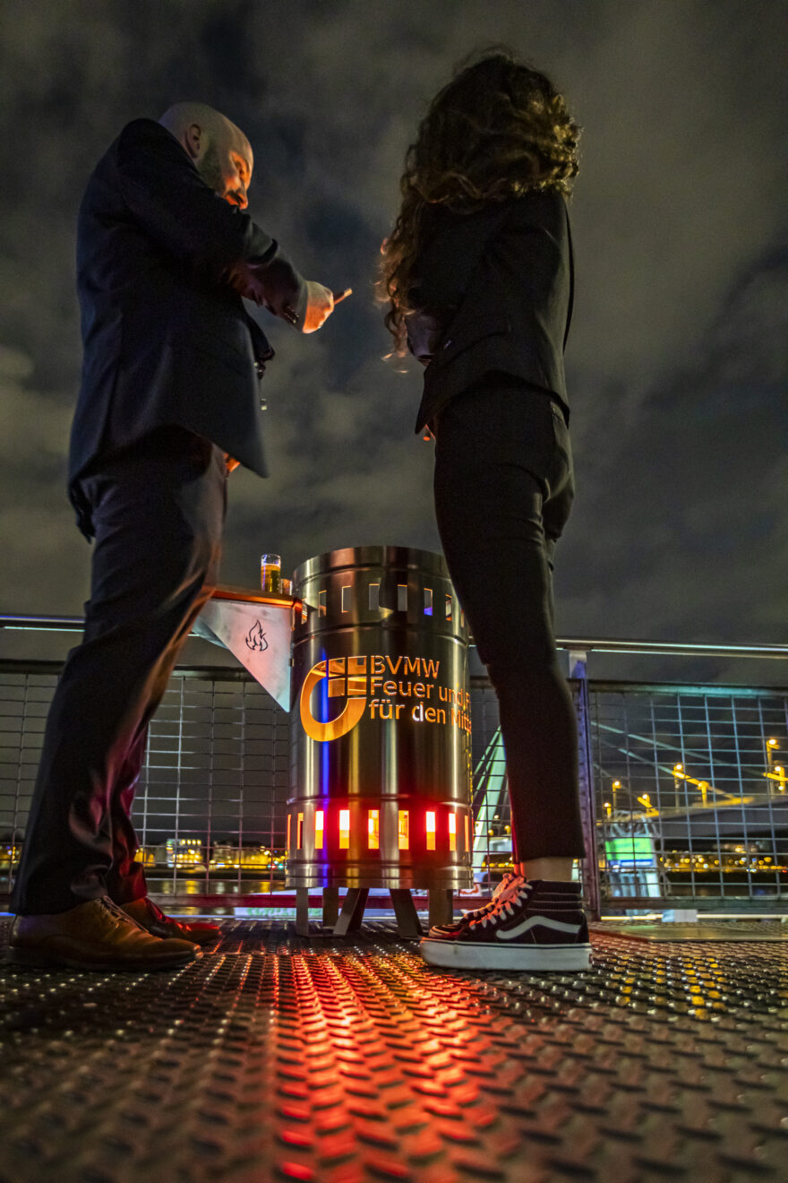 Feuer und Flamme für den Mittelstand