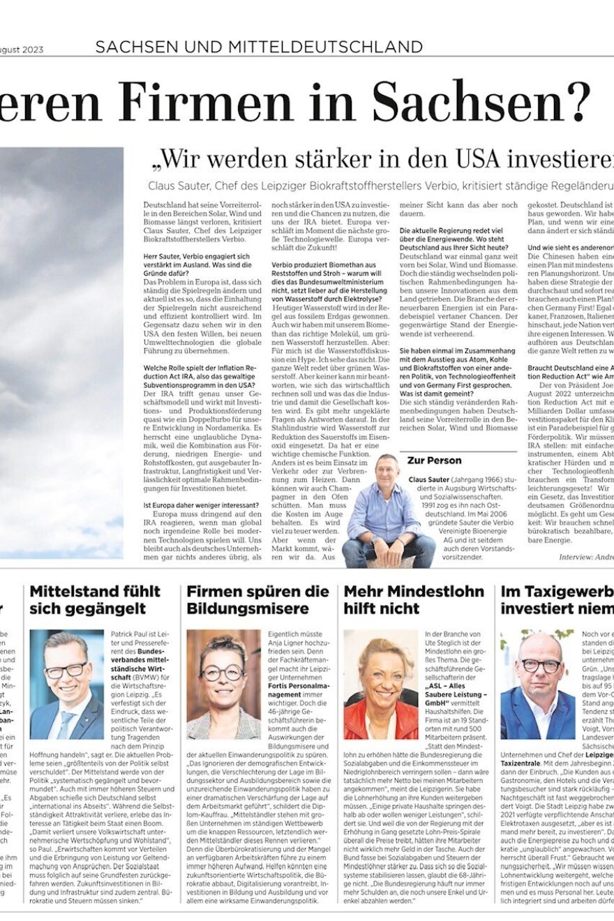 LVZ vom 12./13. August 2023