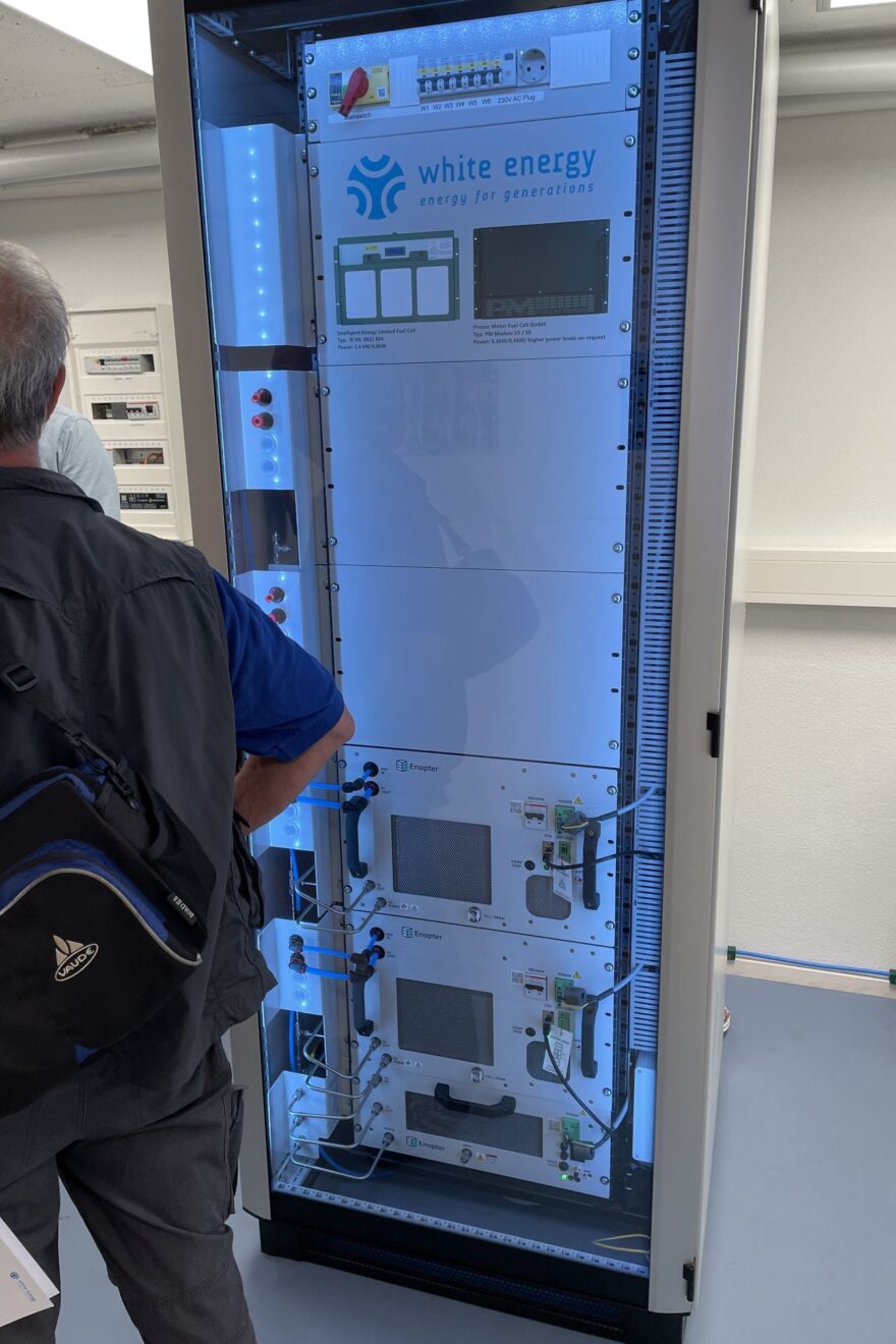 Foto: Wasserstoffhaus, Elektrolyseur; W. Thanner